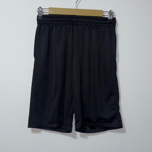 Athletic Works Black Mesh Shorts boys XXL(18) - Picture 1 of 4